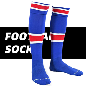 <span class=keywords><strong>Calcetines</strong></span> de Fútbol de Color Sólido al Por Mayor, <span class=keywords><strong>Calcetines</strong></span> de Fútbol Hasta la Rodilla para <span class=keywords><strong>Hombre</strong></span>, <span class=keywords><strong>Calcetines</strong></span> Deportivos Antideslizantes con Logotipo Personalizado - Product Image 1