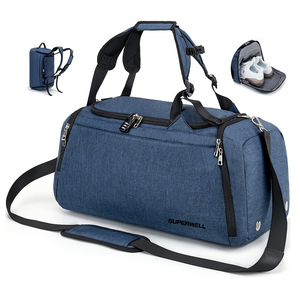 Gym Duffle <span class=keywords><strong>Bag</strong></span> Wasserdichte Sport-Reisetaschen <span class=keywords><strong>Travel</strong></span> Weekender <span class=keywords><strong>Bag</strong></span> mit Schuh fach - Product Image 1