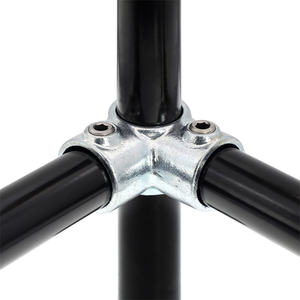 Abrazaderas de Tubo de Acero Metálico <span class=keywords><strong>HULK</strong></span>, Conectores de Tubo para Barandillas, Abrazaderas de Tubo para Estructuras - Product Image 4