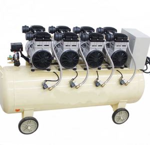 Compresseur d'air industriel 2200 W, 120 L, gonfleur de pneus, pour usage dentaire, construction, industriel, domestique, pistolet de pulvérisation, silencieux - Product Image 5