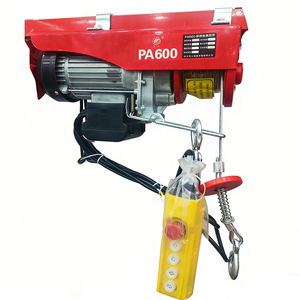 Mini Polipasto Eléctrico Premium PA 600 con Motor de Cobre Puro, Cable de Acero de 6m/12m, Pequeña <span class=keywords><strong>Grúa</strong></span> de Elevación para Taller Industrial - Product Image 1