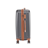 Sac à bagages extensible en Abs, vente en gros, moins cher, chariot de voyage, ensemble de valises à emporter avec logo imprimé