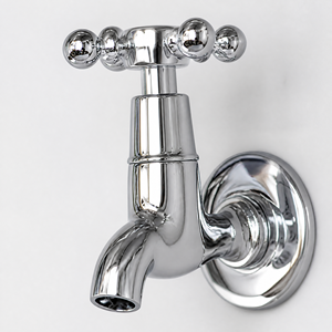 <span class=keywords><strong>Robinet</strong></span> <span class=keywords><strong>de</strong></span> lavabo mural extérieur moderne à un seul trou en zinc chromé avec noyau <span class=keywords><strong>de</strong></span> valve en laiton pour machine à laver - Product Image 5