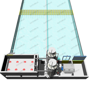 100 500m ³/H Racewegtank Ras Recirculerende Aquacultuurapparatuur Arowana Viskwekerij Aquariumsystemen - Product Image 3