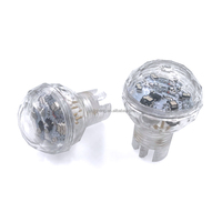 Ampoule RGB CHJ Amusement Fairground E14 30mm pour manège, lumière pointue, effet caméléon, cabochon