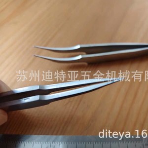 Pincettes de précision en acier inoxydable Tamiya droites et courbées 74047 74048 pour usage industriel - Product Image 3