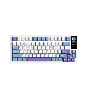 AULA F75 RGB LED 75% <strong>Wired</strong> &amp; 2.4G Wireless Gaming Keyboard OEM Logo Custom PBT Mechanical Switch Kailh For New PC Desktop Users - Product Image 4