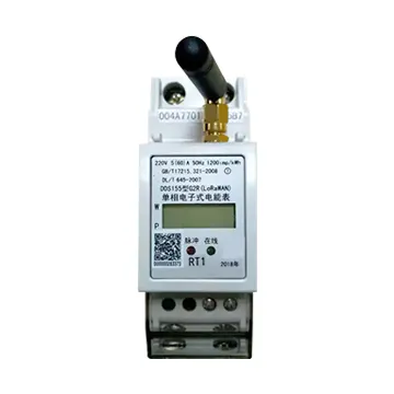 popular Din Rail LoRaWAN electric meter with smart management system