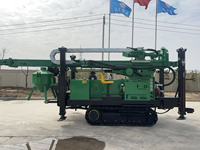 Foreuse à circulation inverse sur chenilles TRC300, machine de forage de puits d'eau RC de 300 m de profondeur avec moteur Cummins