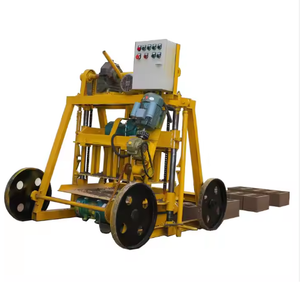 Di chuyển máy làm gạch di động máy khối trứng đặt loại QT40-3B - Product Image 5