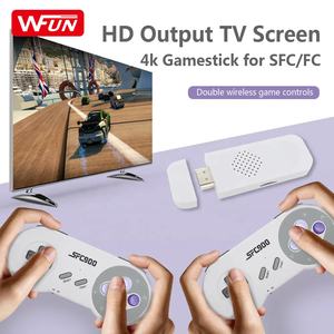 Console de jeu vidéo vintage SF900 Game Stick, console de jeu HD TV <span class=keywords><strong>GameStick</strong></span> 4K, manette sans fil rétro, 5000 jeux intégrés pour SNES - Product Image 3