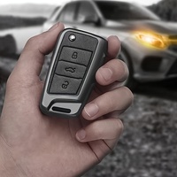 Étui de clé de voiture en alliage de zinc MK7 pour MK2 Ateca Leon FR 2 Ibiza ATC TR11766880, résistant aux rayures, léger