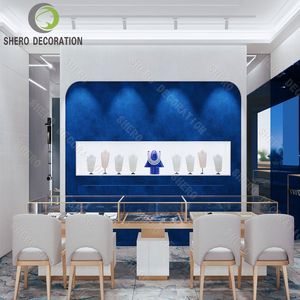 Diseño de Decoración para Tienda de Joyería de Moda, Exhibidores de Joyería de Lujo, Diseño Personalizado para Tienda de Joyería en Centro Comercial - Product Image 4