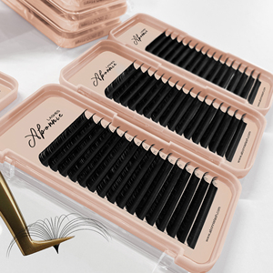 Vassoi per Ciglia Voluminose OEM, Estensioni Ciglia con Etichetta Privata, Estensioni Ciglia Individuali in Cashmere all'Ingrosso, Vassoi per Estensioni Ciglia in Velluto - Product Image 2