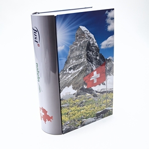 Vente en gros de boîte-cadeau en métal en forme de <span class=keywords><strong>livre</strong></span> personnalisée conteneur d'emballage de boîte-cadeau de bonbon - Product Image 1