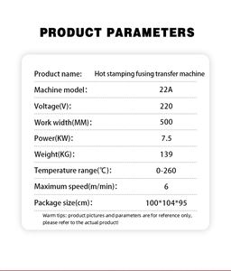 Tự động điều chỉnh áo sơ mi cổ áo máy nung chảy với hệ thống báo nhiệt vải may mặc cho dây chuyền sản xuất may mặc tùy chỉnh - Product Image 2