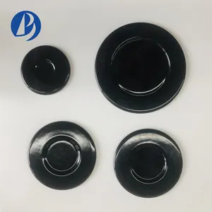 Hot Sale Gas cooker parts burner sets stove black cover