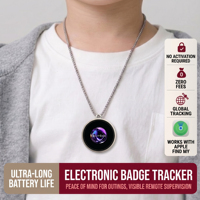 Beambox Niki Mystery Box : Traceur électronique intelligent pour enfants, animaux de compagnie, clés – Localisation et affichage d'images/vidéos anti-perte
