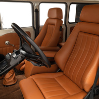 Kit de carrosserie de remplacement pour camion classique vintage, compatible avec Toyota FJ45V, comprenant la carrosserie, le châssis et l'assemblage intérieur