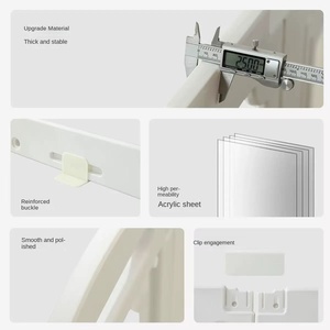 Оптовые поставки товаров для животных - Модульный и складной манеж для животных - HDPE, прозрачные панели - Безопасное пространство для собак, кошек и мелких домашних животных - Product Image 3