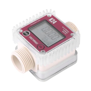 Đồng Hồ Đo Lưu Lượng Nhiên Liệu LCD Kỹ Thuật Số Đồng Hồ Đo Lưu Lượng Nhiên Liệu Diesel K24 Tuabin Cho Hóa Chất Nước Biển Điều Chỉnh Công Cụ Đo Lưu Lượng Chất Lỏng - Product Image 4