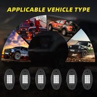 Nuevas Luces LED RGBW de 12V y 15 LED para Camiones y Automóviles, Kit de Luces Decorativas para Exteriores con Control por Aplicación