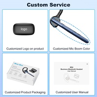 Nuevos Auriculares Inalámbricos Bee V5.1 con Gancho para la Oreja, Auriculares Inalámbricos Empresariales para Llamadas Telefónicas
