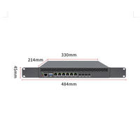 OEM özel yumuşak yönlendirici Intel Atom cen58 C3808 C3958 optik 6Lan pfSense Ubuntu Mikrotik CentOS Linux güvenlik duvarı Linux VPN