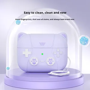 Tương Thích Thân Thiện Với Môi Cho Airpods Pro 3 Silicone Tai Nghe Trường Hợp Dễ Thương Đài Phát Thanh Phong Cách Cô Gái Tình Yêu Cho Airpods <span class=keywords><strong>4</strong></span> Bảo Vệ Bìa - Product Image 2