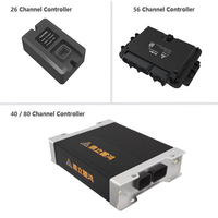 Contrôleur programmable 56 canaux, 32 entrées/24 sorties, interface de communication CAN 3, Codesys IP67, machines mobiles DL-CR56P-3224