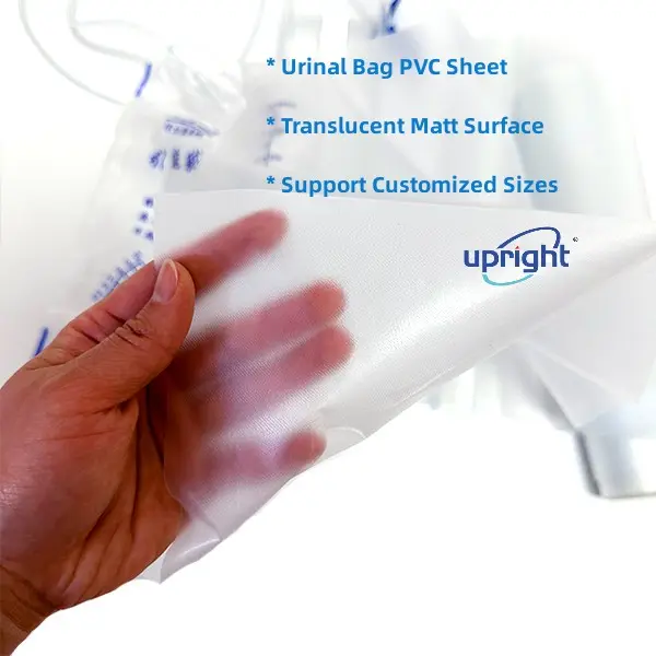 Feuille de plastique PVC en relief anti-feu Surface mate transparente semi-rigide Feuille de PVC givrée translucide droite