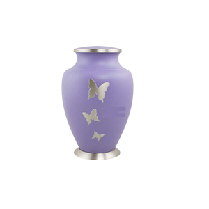 Urnes funéraires commémoratives finies violettes de luxe de qualité supérieure pour le service funéraire cendres de crémation tenant des urnes urne funéraire - Product Image 3