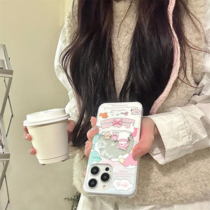 ผู้ผลิตขายส่งโดยตรง เคสโทรศัพท์ไอโฟน 15 โปร แบบแข็งลายการ์ตูน น้ำในตัว ลอยได้ รับผลิตตามแบบ - Product Image 5