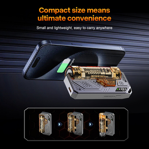 2025 ý tưởng mới sản phẩm mới nhất 5000mAh nhanh chóng sạc pin trường hợp DIY Công suất 21700 ngân hàng điện với pin có thể tháo rời - Product Image 3