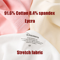 T-shirts basiques Y2K de haute qualité, t-shirts graphiques personnalisés pour femmes, t-shirts courts ajustés en coton extensible et élasthanne pour femmes