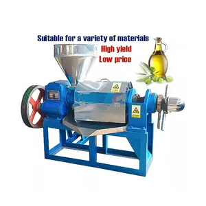 Auto commercial hot cold 150kg/h 200kg/h copra sesemi olive cooking coconut oil making oil press oil extractor machine in italy