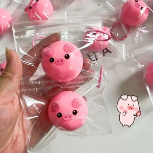 CHENXI Cute Pink Pig Slow-Rebound Fluid Kneading <b>Squeeze</b> Toy Anti-Stress Toys and Taba Squishy <b>Ball</b> - Product Image 2