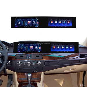 วิทยุติดรถยนต์ระบบ Android 13 พร้อมจอคู่ขนาด 21 นิ้ว รองรับ GPS Navigation และ CarPlay สำหรับ BMW ซีรีส์ 5 E60 ปี 2004-2010 ระบบ CCC - Product Image 1