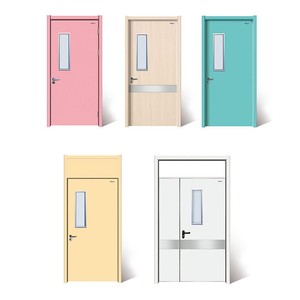 Portes intérieures en acier Silent Security Exclusive pour la santé médicale et comportementale, design moderne pour hôpitaux, seuils accessibles - Product Image 3