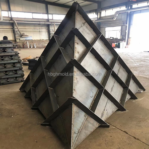 Moule de cône de Triangle de Mode de façonnage en acier forgé de haute qualité pour <span class=keywords><strong>la</strong></span> Protection du rivage moule en pierre de béton d'élimination des vagues torsadées - Product Image 6