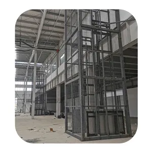 First Class Quality Goods Elevator Platform Industrial Hydraulic Vertical Guide Rail Cargo Lift With Customized Service
