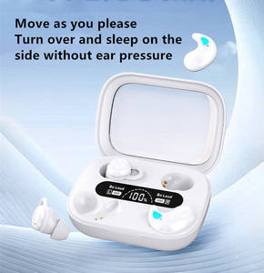 Q12 Top Quality Earbuds 2 in 1 Earphones <b>Sleeping</b> Headphones Wireless Headset Earphone With Digital Display - Product Image 4