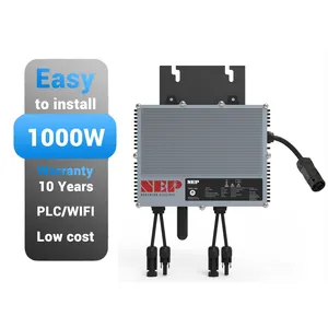 NEP Microinverter Wifi Real Time Control Solar Micro Inverter 2000w 1000w 800w Built-in PLC and WiFi