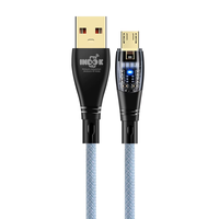 Buenos Precios, Calidad Magnífica, Cable de Carga Rápida 6A OD 4.0 20W, Chapado en Oro, Transparente, TC-IP 4 en 1, Tipo-C a Tipo-C