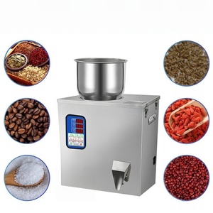 เครื่องบรรจุภัณฑ์แนวตั้งกึ่งอัตโนมัติสำหรับเม็ดผงพร้อมเครื่องบรรจุผงแบบ Auger สำหรับขนมขบเคี้ยว ถั่ว <span class=keywords><strong>เมล็ด</strong></span>พืช - Product Image 2