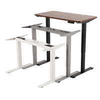 Bureau d'ordinateur debout réglable en hauteur Mobilier de bureau Bureau de jeu réglable en hauteur
