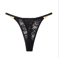 Culottes string en dentelle florale pour femmes Tiger, avec strass, bretelles réglables, sexy, transparentes, multicolores