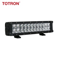 Barre lumineuse LED double rangée 12V 24V 6000K 13,5 pouces pour Jeep, camion, tout-terrain, pick-up
