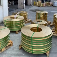 Industrial Anti Corrosion Brass Strip Stable Performance Custom Slit for Switch Hardware Instrument Accessory Fabrication
