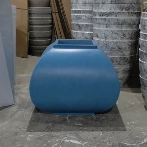 <span class=keywords><strong>Maceta</strong></span> de plantas azules de alta capacidad para balcón y jardín para uso en el suelo exterior Características decorativas para flores hermosas - Product Image 4